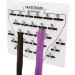 Extension Holder Sturdy Acrylic Hair Styling Board Hair Extension Holder Hair Extension Board Hair Extension Holder Acrylic Board With Clip For Hairpieces Wig Sectioning Display Grafting Plate Ha body white - Buy Online on GoSupps.com