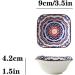 Sauce Dipping Saucer Sauce Dipping Bowls 4pcs Soy Sauce Dipping Bowls Durable Ceramic Dip Bowls Set for Dessert Soy Condiments Side Dishes Sushi Fruit Ice Cream Sauce Dish Soy Sauce Bowls Dip Bowls - Buy Online on GoSupps.com