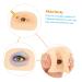 IWOWHERO Practical Eye Skin 1 Set Makeup Practice Skin Eyeshadow Fake Skin Eye Makeup Training Skin Exercise Board Make up 3D - Buy Online on GoSupps.com