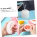 LABRIMP Silicone Candy Molds 2pcs Rose Ice Mold Candle Molds Fudge Soap Ice Sphere Mold Cake Baking Gadget 3D Ingredients Roses - Buy Online on GoSupps.com