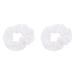 Motique Accessories Hair Ties White Pack of 2