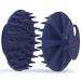 Beautail scalp massage brush shampoo hair brush silicone head brush for peeling and head massage scale removal and hair growth fit for women men pet 1 piece dark blue