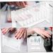 PLAFOPE 2 Sets Nail Display Board Nail Tips Display Holder Nail Art Display Holder False Nail Display Stand Nail Charm Storage Holder Manicure Supplies Nail Art Decor Manicure Art Supply - Buy Online on GoSupps.com