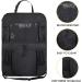 Mayokiaar Large Capacity Car Seat Organizer - Black Oxford Cloth, Multi-Pocket Interior Accessory for Kids Travel - Practical & Multifunctional - Buy Online on GoSupps.com