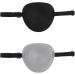 2 Pack Adjustable Eye Patches for Amblyopia - Medical Eyepatch for Adults & Kids (Black & Gray) | International Shipping Available - Buy Online on GoSupps.com