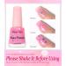 DouborQ Sparkling Shimmer Iridescent Nail Polish Long-lasting Sequins Nail Art Varnish (Pink) - Buy Online on GoSupps.com