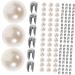 STOBOK 300 Sets Pearl Claw Nails Tiara DIY Head-Dress Rivet DIY Rivets Decor Round Pearl Rivets Bags Manual - Buy Online on GoSupps.com