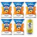 Salati Preziosi Anelli Lot de 5 chips de ma s pour pizza chips de 100 g + 1 sachet de th glac San Benedetto au citron sans sucre 330 ml