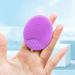 Buy Skinsoother Baby Cradle Cap Brush - Silicone Bathing & Peeling Brush for Dry Skin Cradle Cap & Eczema | Black White Yellow Purple | International Shipping - Buy Online on GoSupps.com