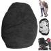 Wheelchair Cover 39x20" Black Oxford Cloth Waterproof Mobility Scooter Cover with Four Elastic Wraps & Fastening Tapes Wheelchair Cover for Electric Wheelchairs Mobility Scooter
