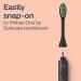 Philips One by Sonicare BH102206 - 2 Brush Heads, Shadow Black | Optimal Oral Care - Buy Online on GoSupps.com