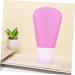 Amosfun 2pcs Leakproof Travel Containers Silicone Travel Bottles Leakproof Containers Shower Gel Bottle Size 1x2pcs Pinkx2pcs - Buy Online on GoSupps.com