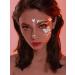 Wosois Crystal Face Stickers - Self-adhesive Temporary Tattoo for Women - Butterfly Carnival Party Cosplay Accessories - Buy Online on GoSupps.com