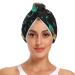 Rainbow Cats Hair Towel 2 Pack Super Absorbent Hair Drying Towel Quick Dry Hair Turbans Head Towel with Button Twisty Wrap for Women Girls
