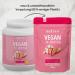 Vegan Protein Powder Strawberry Cream 1kg - 83% Plant-Based Protein Lactose-Free Vegan Shake - Nutri + Vegetable Protein - Buy Online on GoSupps.com