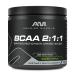 BCAA 2:1:1 | 30 Servings | Natural Flavor | 315 Grams Powder | Branched Chain Amino Acids Supplement | Made in USA (30 Servings Green Apple) Green Apple 30 Servings