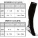 2 Pairs Compression Socks for Men & Women - Graduated Athletic Fit for Travel, Running, Nurses - Speed Up Recovery, Boost Stamina - Black/Grey L-XL - Buy Online on GoSupps.com