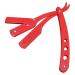 Portable Beard Cladding Holder - Foldable Red Alloy Hair Cutting Blade with Straight Edge - Buy Online on GoSupps.com