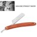 Professional Razor Shaving Knife | Straight Edge Barber Razor with Wooden Handle | Best Beard & Hair Cutting Tool for Barbers - Buy Online on GoSupps.com