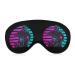 Retro Motocross Sunset Sleep Mask Eye Cover for Sleeping Blindfold with Adjustable Strap Blocks Light Night Travel Nap for Men Women