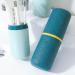 Travel Toothbrush Cup Case | Portable Plastic Holder for Bathroom School & Business Trips - International Shipping Available - Buy Online on GoSupps.com