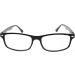 TBOC Reading Glasses +4.00 (Pack of 2) - Stylish Matt Black Reading Aid for Men Women & Seniors - Perfect for PC & Cell Phone Use - Buy Online on GoSupps.com