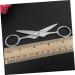 Angoily 6 Pcs Barber Shaving Tools Set | Mustache Scissors & Stainless Steel Manual Razor for Men - International Shipping - Buy Online on GoSupps.com