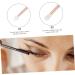POPETPOP Makeup Gadgets 3pcs Eye Shadow Brush Travel Kit Woman Double Head Eyeshadow Eyebrow Brush - Buy Online on GoSupps.com