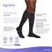 SIGVARIS Cotton 230 Men's Closed Toe Calf Compression Socks 20-30mmHg | International Shipping Available - Buy Online on GoSupps.com