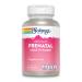 Solaray Once Daily Prenatal Multivitamin with Iron & DHA Prenatal Vitamins and Minerals for Expectant Mothers Digestion Aid with Morning Ease Herbal Blend & Whole Food Base 90 Servings 90 VegCaps
