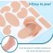 165Pcs Moleskin Flannel Adhesive Heel Pads - Anti-Blister, Pre-Cut, Easy to Paste - Skin Color - 15 Sheets - Buy Online on GoSupps.com