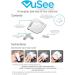 VuSee Corner Baby Monitor Shelf | Universal & Compatible | Safe Cord Management - Buy Online on GoSupps.com