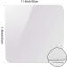 ZOENHOU 2 PCS 12x12 Acrylic Reflective Backdrop Board Set for Photography Tabletop - Black & White Props Background, Plexiglass Sheet for Professional Product Photos - Buy Online on GoSupps.com