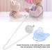 Personalized Bling Pacifier - Shiny Heart-Shaped Rhinestone Crown Dummy for Newborns | Unique Baby Gifts (Blue M) - Buy Online on GoSupps.com