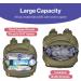 BabbleRoo Large Diaper Bag Backpack - Army Green | Includes Changing Mat Pacifier Bag & Stroller Straps - Perfect for Parents - Buy Online on GoSupps.com
