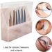 Tweezer Holder Stand for Eyelash Extensions | 8-Slot Lash Tweezer Stand with Cover | Salon & Home Lash Extension Organizer - Pink - Buy Online on GoSupps.com
