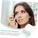 Gatuida 3-Compartment Waterproof Travel Case for Colored Contact Lenses - Portable Eye Lens Storage Box - Light Green 7x4.5x2.5cm - Buy Online on GoSupps.com