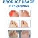 Buy Hallux Valgus Socks | Toe Correction & Protection for Men & Women - Hammer Toe Relief 1 Pair Black - Buy Online on GoSupps.com
