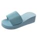 XTZYGLFD summer sandals women slippers sandals beach shoes causal bohemian for women wedges women slippers stilettosandals Lightblue 5 UK