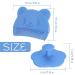 Fainfun Baby Bathing Brush Set - Soft Bristle Scalp Massage Brush for Newborns (2PCs) | Gentle Milk Scab Remover - Blue - Buy Online on GoSupps.com