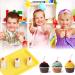 10 Pcs Multicolor Plastic Art Trays - Organizer for Crafts, Painting, Beads & DIY Projects - Buy Online on GoSupps.com