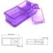 Pill Cutter Tablet Splitter - Portable 304 Stainless Steel Pill Splitter in Purple | Oval Pill Separator for On-the-Go Use - Buy Online on GoSupps.com