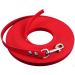 Bio-Line 12mm Dog Leash 3.0m - Biothane Water-Repellent No Hand Loop - Ideal for Small & Large Dogs - Red | International Shipping - Buy Online on GoSupps.com