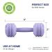 Silicone Baby Dumbbell Teether Toy - Weight Rattle Sensory Toy for Boys and Girls - Perfect Gift for Toddlers - Buy Online on GoSupps.com