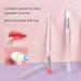 3PCS Mini Lip Brush Set - Silicone Reusable Lipstick Applicator Wands for Perfect Lip Gloss Application | Portable & Durable - Buy Online on GoSupps.com