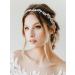 SWEETV Silver Leaf Wedding Headpiece | Handmade Bridal Hair Accessory - Buy Online on GoSupps.com