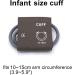 Universal NIBP Cuff for Small Children (10-15 cm) - Reusable PU Blood Pressure Cuff Brown Single Hose Infant Compatible - Buy Online on GoSupps.com