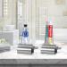 Stainless Steel Toothpaste Squeezer & Seat Holder Stand - Silver - Buy Online on GoSupps.com