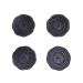 Brush 4 pieces head massage brush scalp hair manual massage device plastic brush scalp care black scalp massage brush