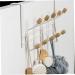 jojofuny Condiment Jar 2 Pcs 1 Wall Hanging Hook Hanger Coat Hangers Metal Hangers Wrought Iron Hooks Backpack Bath Ball - Buy Online on GoSupps.com